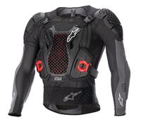 Alpinestars Giacca Protettiva Bionic Plus V2 2026 Nero Rosso Anthractive MX Quad