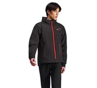 Felpa Alpinestars Radium Tech Nero/Rosso Chiaro4XL Nero,Rosso Chiaro