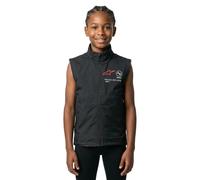 Gilet Ragazzo YOUTH TECHSTAR SOFTSHELL VEST Nero ALPINESTARS - UE: S