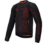 ALPINESTARS - Giacca Troop-Air Pro Nero / Rosso Fluo Nero,Rosso L
