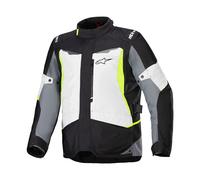 Alpinestars giacca uomo St-1 Waterproof - 9145 Ice Grey/Black/Yellow Fluo L