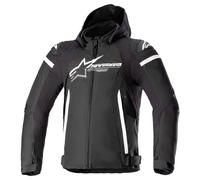 Giacca Moto Alpinestars Zaca Waterproof Nero/BiancoXL Nero,Bianco