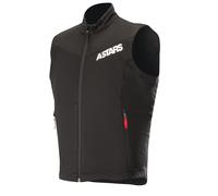 ALPINESTARS - GILET ANTIVENTO ENDURO SESSION RACE NERO/ROSSO