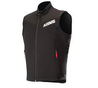 Alpinestars Gilet unisex per adulti da sessione nero rosso 2X (Multi, taglia unica)