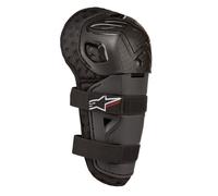 ALPINESTARS - GINOCCHIERE MOTOCROSS BAMBINO BIONIC ACTION KICKSTART - NERO