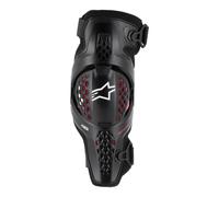 Ginocchiera SX-1 PLASMA Nero Rosso ALPINESTARS - RI: S/M