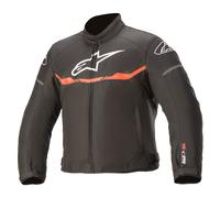 Alpinestars giubbotto bimbo Youth T-SP S Waterproof - 1030 Nero Rosso Fluo 130 - 7/8