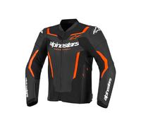 Alpinestars giubbotto in pelle Gp Force V2 - Nero Rosso 50