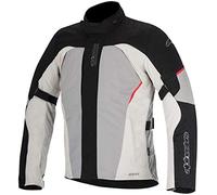 Alpinestars - Giubbotto moto Ares Gore-tex Nero Grigio Rosso - S