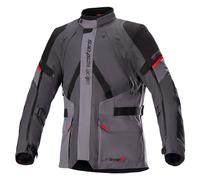 Alpinestars giubbotto uomo Monteira Drystar XF - 9063 Dark Gray Tar Gray Bright Red
