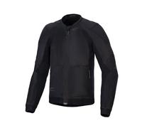 Alpinestars Troop-Air, giacca in tessuto 4XL male Nero/Nero