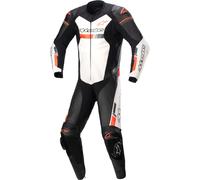 Alpinestars GP Force Chaser Abito monopezza in pelle moto, nero-bianco-rosso, taglia 54