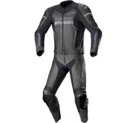 Alpinestars GP Force Chaser TECH-AIR 5 compatibile nero-nero tuta moto in pelle a due pezzi 58