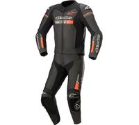 Alpinestars GP Force Chaser Abito in pelle moto in due pezzi, nero-rosso, taglia 48