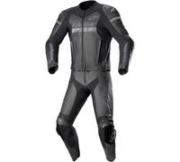 Alpinestars Gp Force Decorative 2PC Misura 50 2teilig Moto IN Pelle Suit Nero