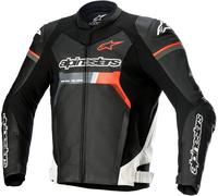 Giacca Moto in Pelle Alpinestars GP Force Nera 50
