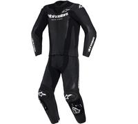 Alpinestars GP Force V2 2 pezzi tuta in pelle per moto, nero/blu/rosso, 56