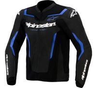 Alpinestars GP Force V2 Air Giacca in pelle da moto, nero/blu, Taglia 54
