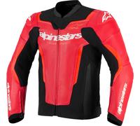 Alpinestars GP Force V2 Airflow, giacca in pelle traforata 52 male Rosso/Rosso Fluo/Nero
