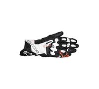 Alpinestars Gp Plus R V3 Guanti da moto, nero/bianco/rosso neon, L