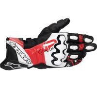 Alpinestars Gp Plus R V3 Guanti da moto, nero/rosso/bianco, Taglia XL