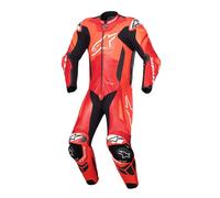 Alpinestars GP Plus V4 Sprint, tuta in pelle 1pz. 52 male Rosso Fluo/Rosso/Bianco/Nero