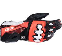 Alpinestars GP Pro R4 Guanti da moto traforati, nero-rosso, taglia S per maschi