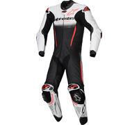 Alpinestars tuta intera in pelle Gp-R7 - 233 White Black Red fluo