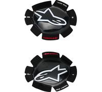 Saponette Ginocchia Alpinestars GP Tech Nero/BiancoTaglia unica Nero,Bianco