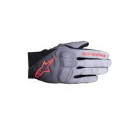 Alpinestars Reef V2 Guanti da moto da donna, nero-grigio-rosa, taglia L per donne