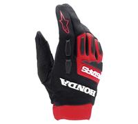 Alpinestars Honda Full Bore, guanti XL male Rosso Chiaro/Nero/Bianco