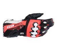 Guanti moto Alpinestars Gp Pro R4 - nero/rosso/fluo/bianco