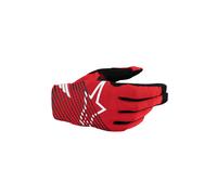 Alpinestars Guanti Motocross Radar Pro Rosso Fluo MX Enduro Off-Road Quad