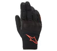 ALPINESTARS Guanti S-MAX nero/rosso Tg XXL