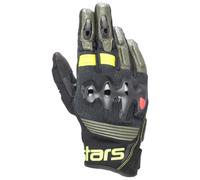 Alpinestars Halo Guanti Moto, nero-giallo, taglia XL