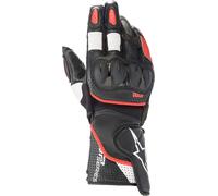 Alpinestars guanto pista uomo Sp-2 V3 - Black White Bright Red L