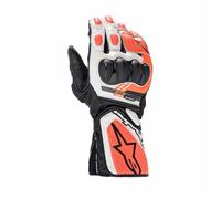 Alpinestars guanto pista uomo SP-8 V3 - 1231 Black White Red Fluo L