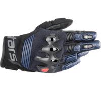 Alpinestars Halo Guanti Moto, nero-blu, taglia 2XL per maschi
