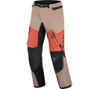 Alpinestars Halo Pro Drystar XF impermeabile Moto Tessile Pantaloni, nero-arancione, taglia 3XL per maschi