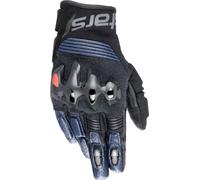 Guanti Moto in Pelle Alpinestars Halo Blu Scuro/NeroL Blu Scuro,Nero