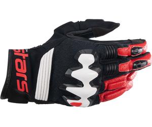Alpinestars Harok Guanti Moto, nero-bianco-rosso, taglia M per maschi