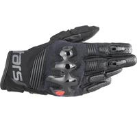 Guanti Moto in Pelle Alpinestars Halo NeroL Nero
