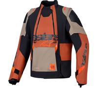 Alpinestars Harok Pro, giacca in tessuto DrystarXF XL male Nero/Marrone/Rosso
