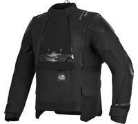 Alpinestars Harok V2 Drystar Giacca tessile da motocicletta impermeabile, nero, Taglia S