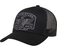 Alpinestars Heritage Patch Cappellino da camionista, nero/grigio, Taglia unica