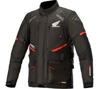 Alpinestars Honda Andes v3 Drystar Giacca tessile moto, nero-rosso, taglia S per maschi