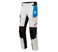 Alpinestars Honda Andes V3 Drystar Pantaloni Motociclista Uomo (Grau / Blu/Rossa