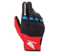 Alpinestars Honda Copper Guanti da moto, nero-rosso-blu, taglia 2XL per maschi