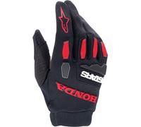 §Guanti Cross Alpinestars Honda Full Bore Nero-Rosso§