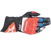 Alpinestars Honda GP Pro R3 Guanti da moto, nero-rosso-blu, taglia XL